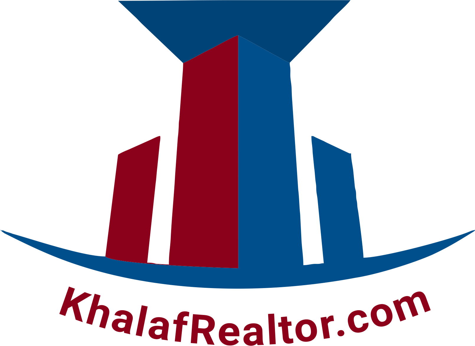 Khalaf Realtor logo website - red